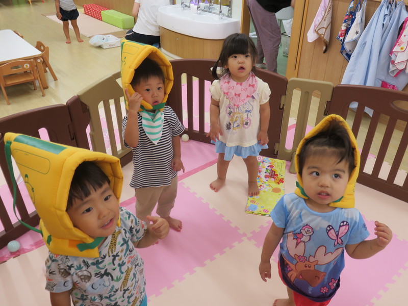 避難訓練の練習！