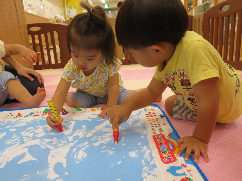 お水だから汚れないの✨