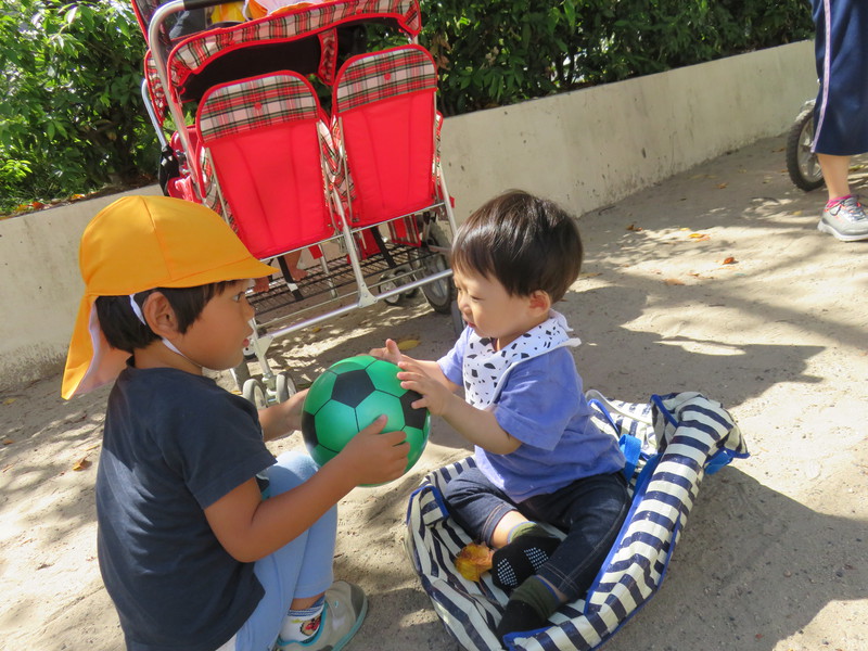 ボールあげる💛