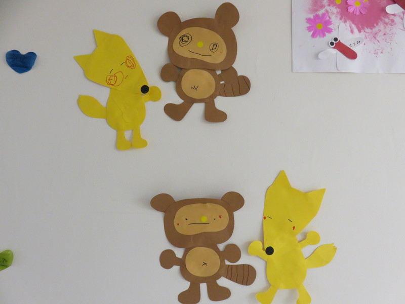 うさぎ組9月壁面