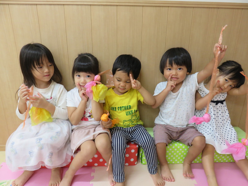 明日天気になーれ☀