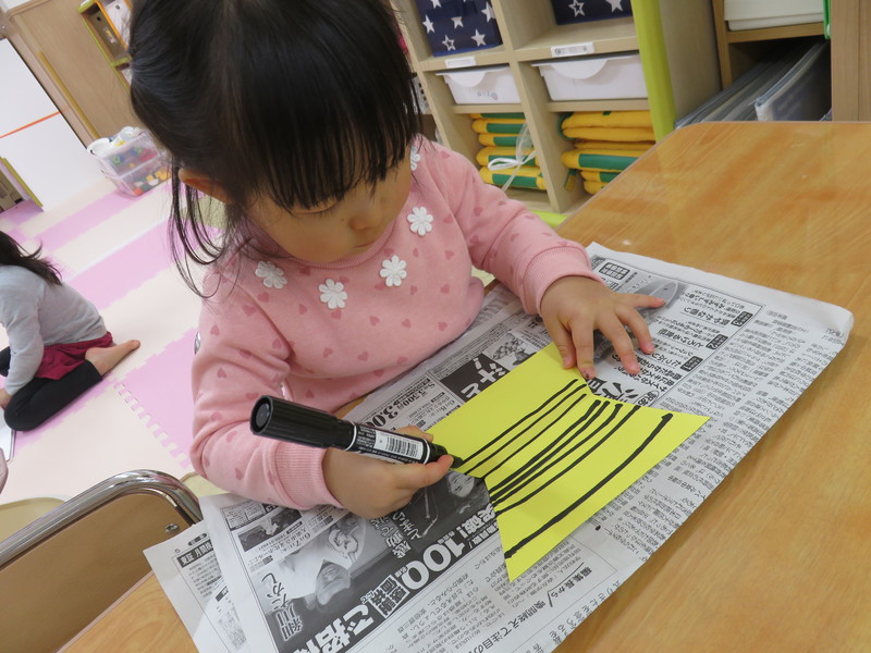 線も上手に描けるようになったよ♬