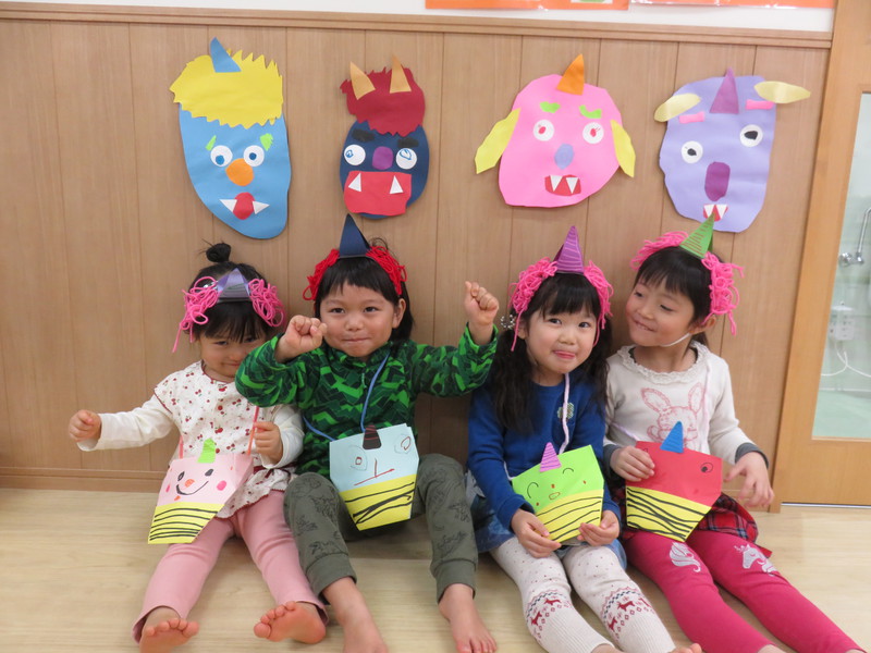 もうすぐ節分！準備万端✨