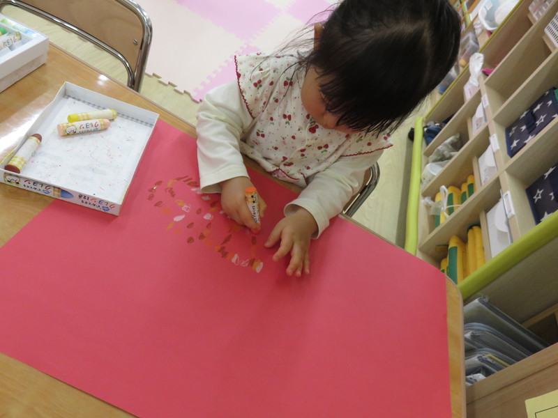 上手に〇を描けるようになったよ💛