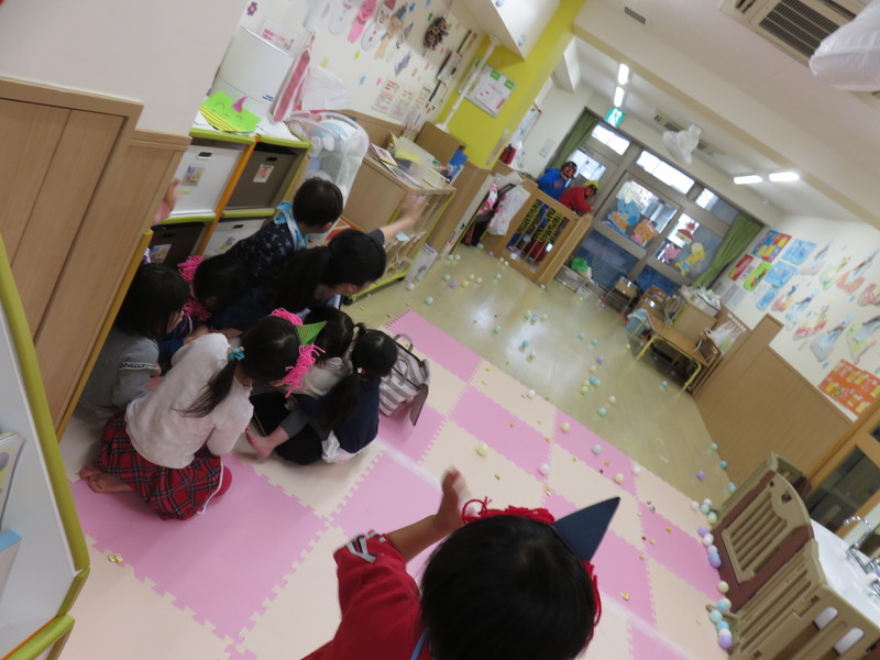 鬼さん、ばいばーい💦