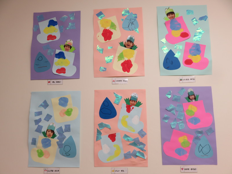 うさぎ組６月壁面制作