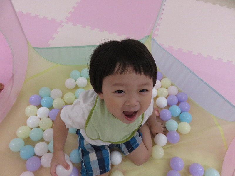 ボール楽しいね♬