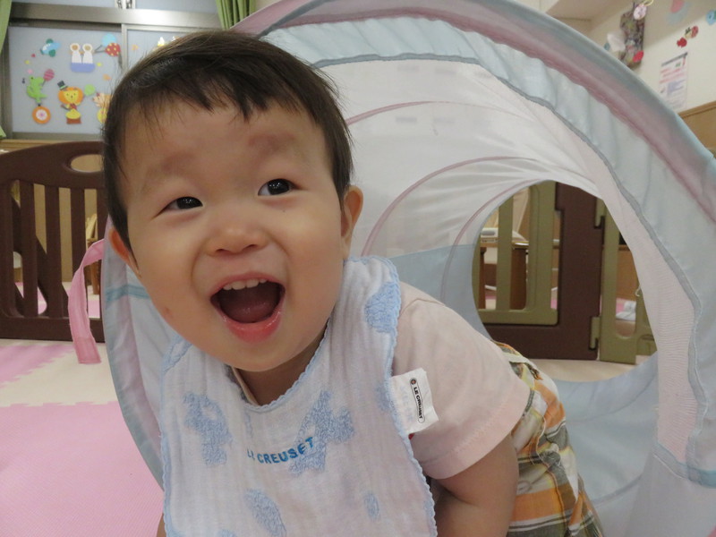 トンネルからばぁ！