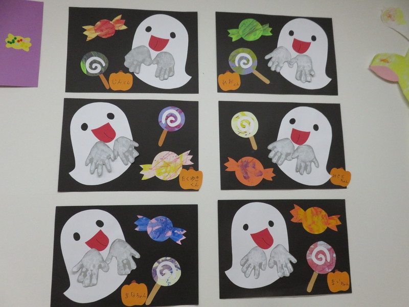 10月ひよこ組壁面制作