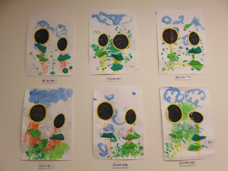 3月うさぎ組壁面制作