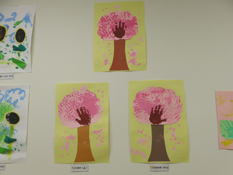 3月りす組壁面制作