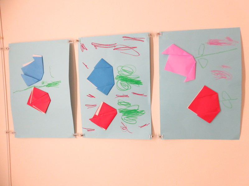 ぱんだ組４月壁面制作