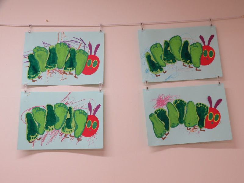 １歳５月壁面制作