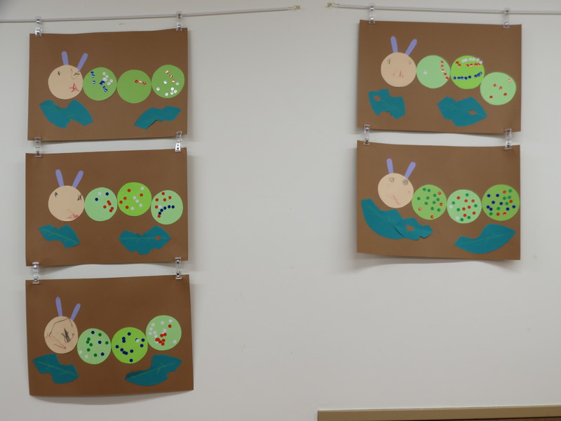 ２歳５月壁面制作