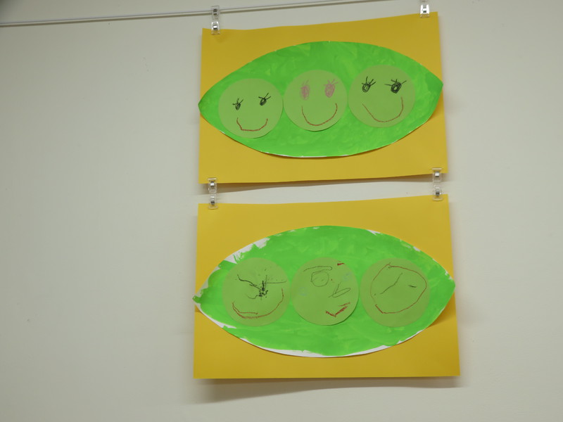 3歳５月壁面制作