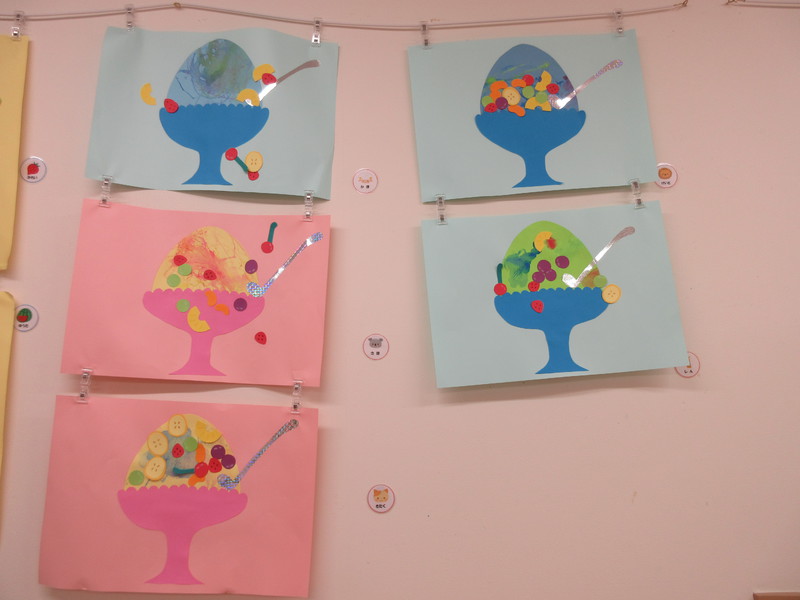 ２歳児7月壁面制作