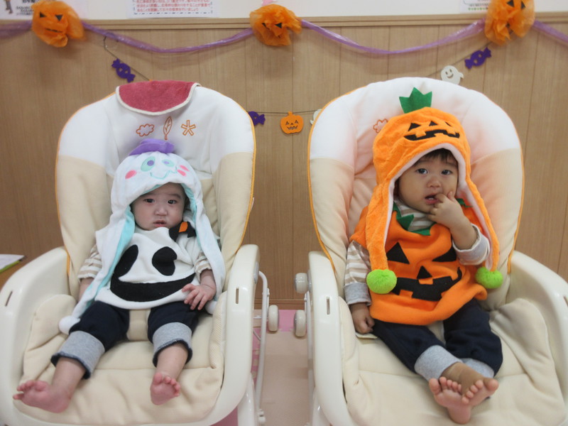 初めてのハロウィン♪