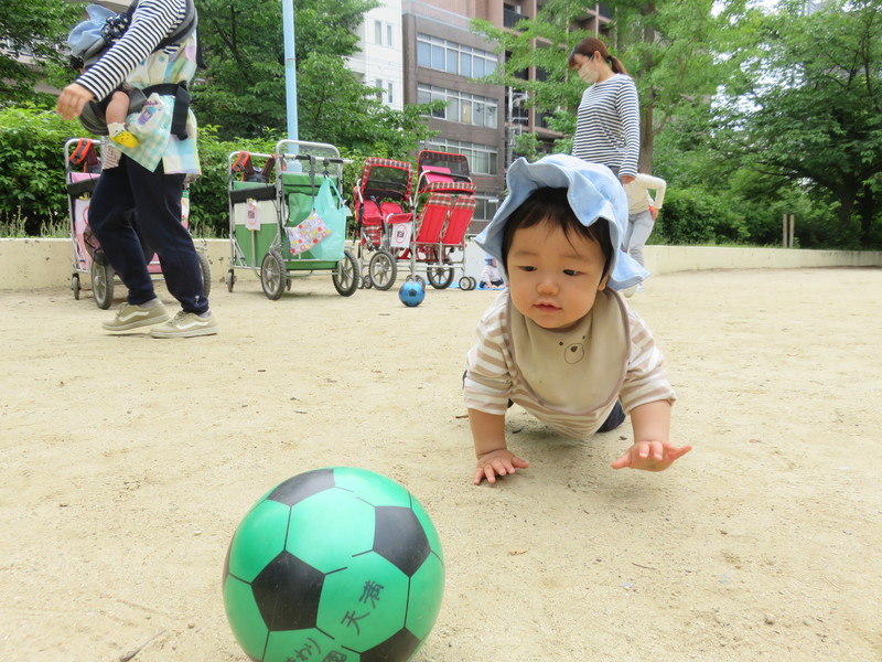 お外気持ちいいね🌞