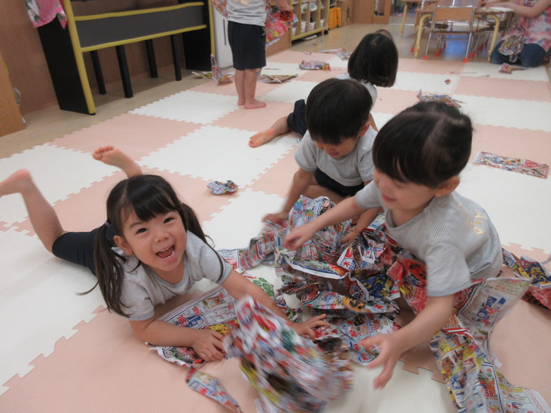 びりびり楽しい！