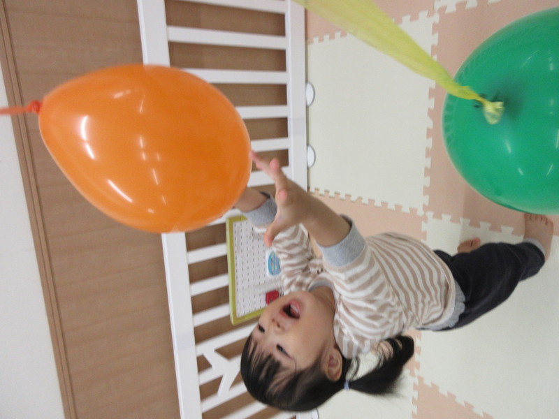 風船ふわふわー！🎈