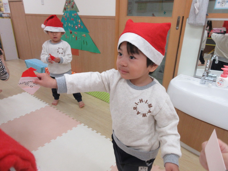 サンタさん見つけたよ！🎅