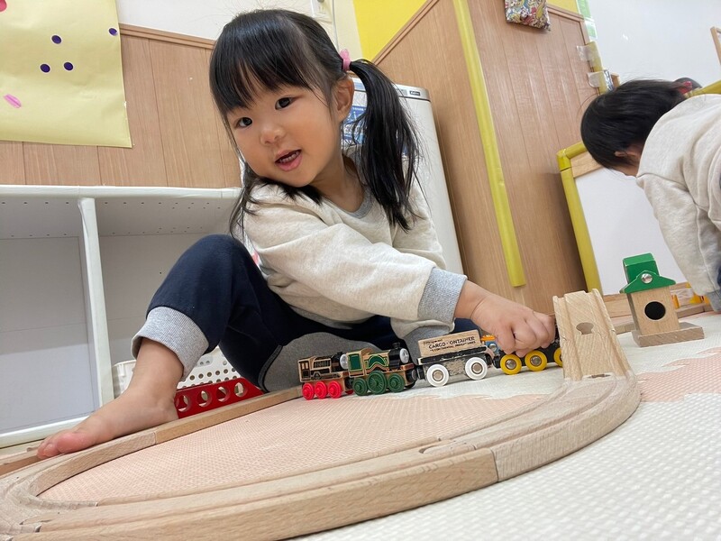 汽車ぽっぽ〜♪