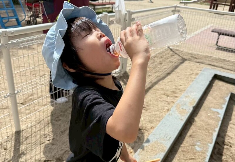 水分補給は大事！