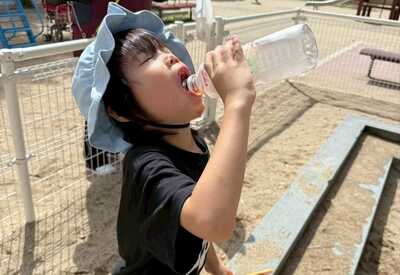  水分補給は大事！