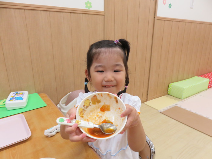 美味しくて全部食べちゃった!