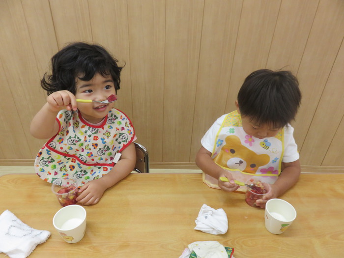 お星さまのゼリーがあったよ♡