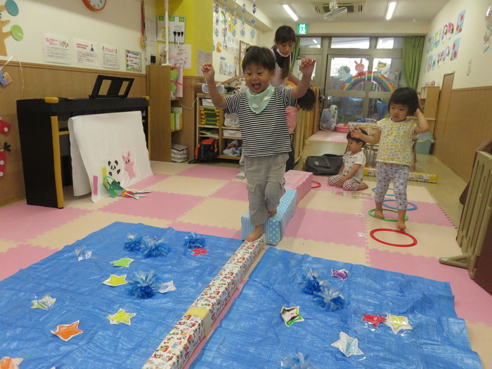 そーっとそーっと....