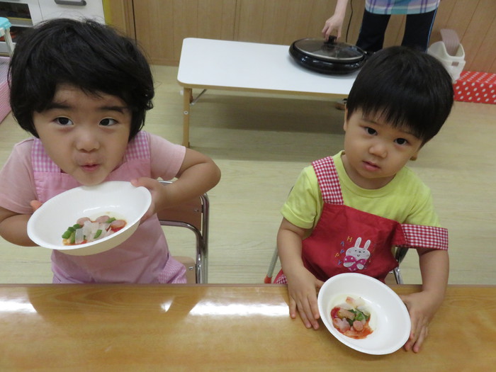 ピザできたあ💗