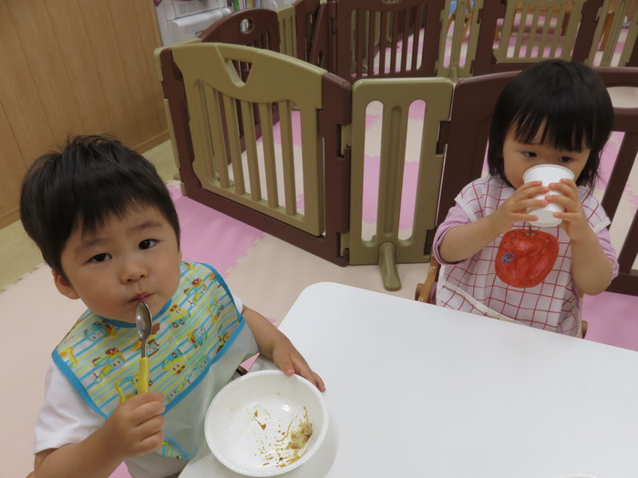 パックと食べちゃいました☆