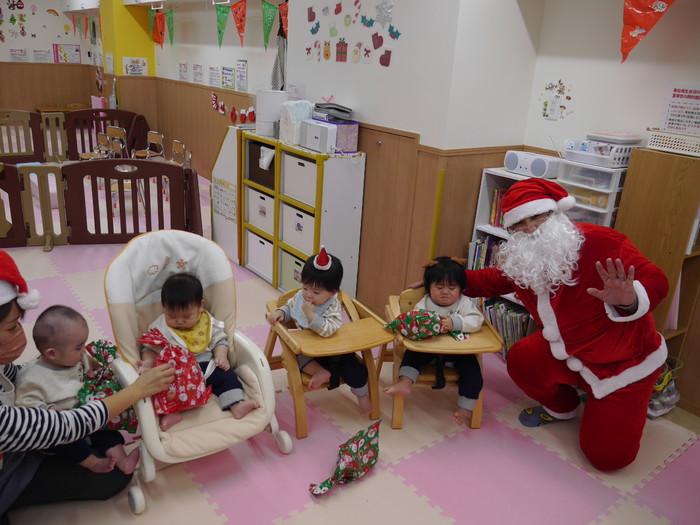サンタさんと一緒に♪