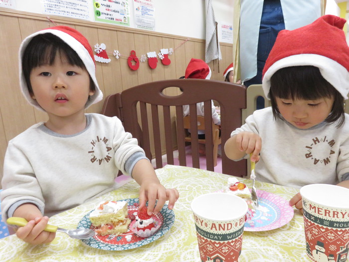 ケーキに夢中♪