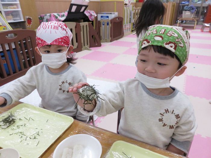 「上手にできたよ!!」