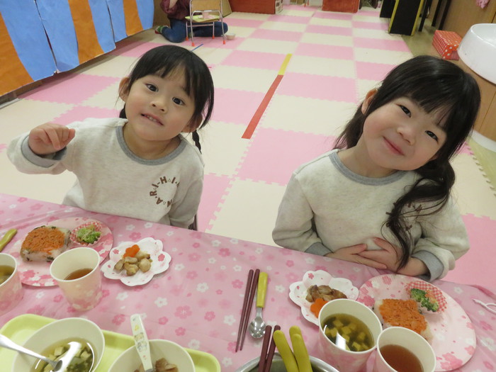 友達と食べると美味しいね♪