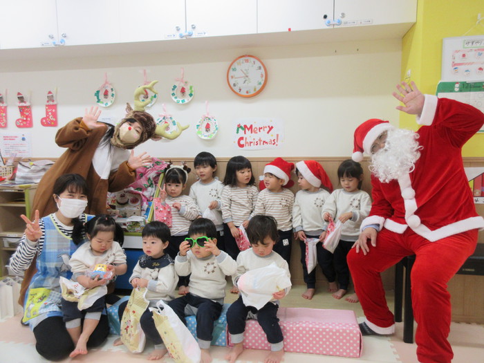 サンタさんと記念撮影📸✨