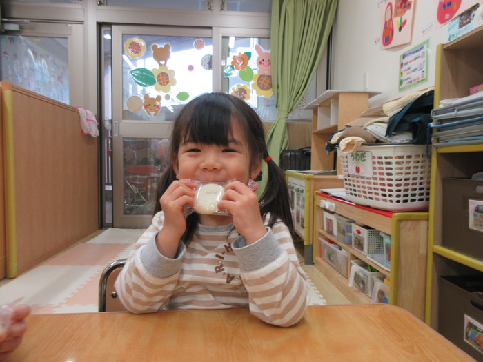 おもちが出てきたね✨