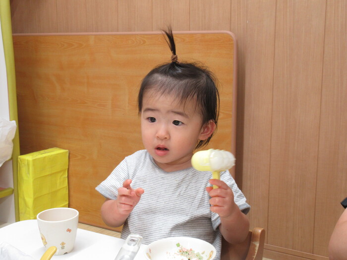 おにぎりフリフリ！