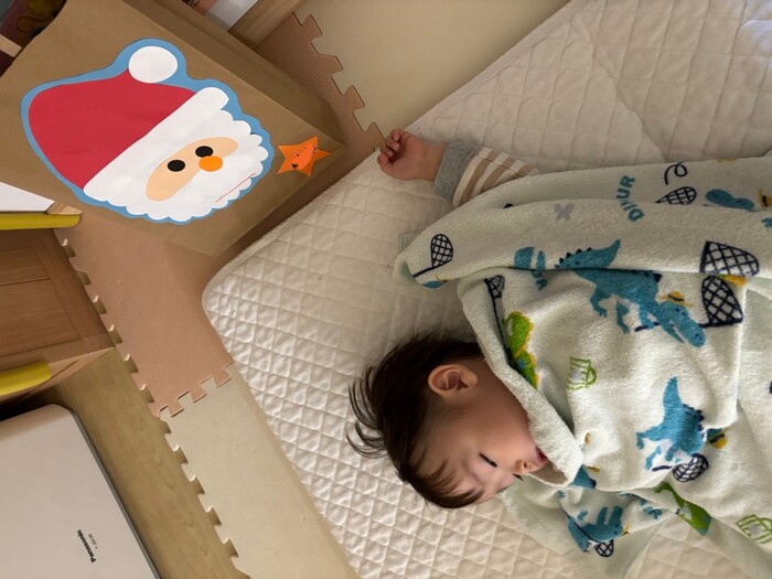 お昼寝中にそっとプレゼント…✨