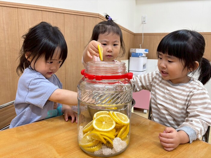 美味しくな〜れ🍋