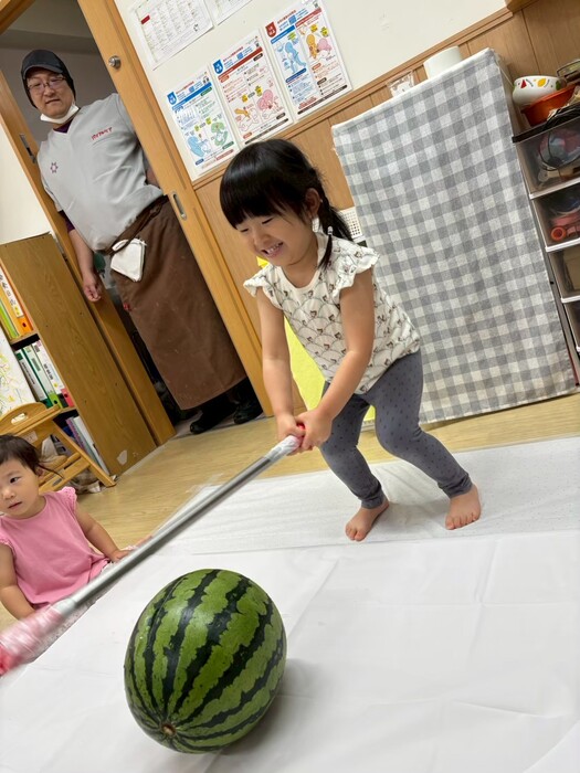 割れるかなー？