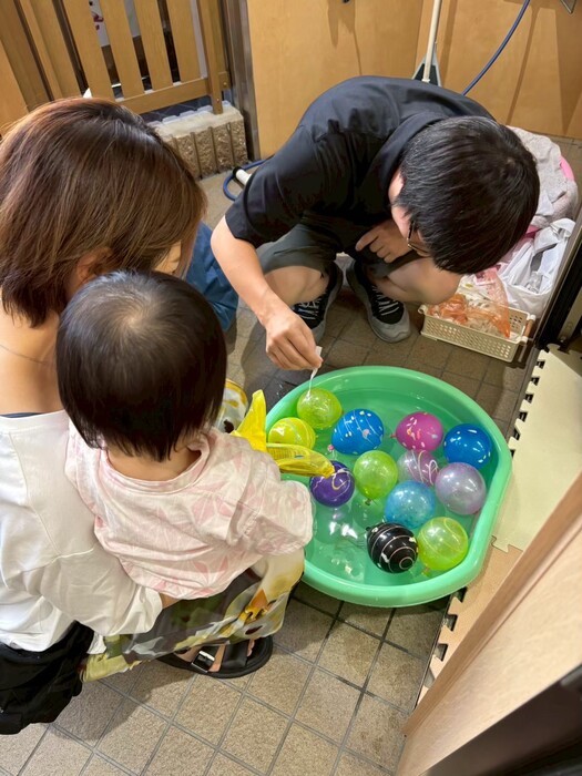 ヨーヨー釣れたー！