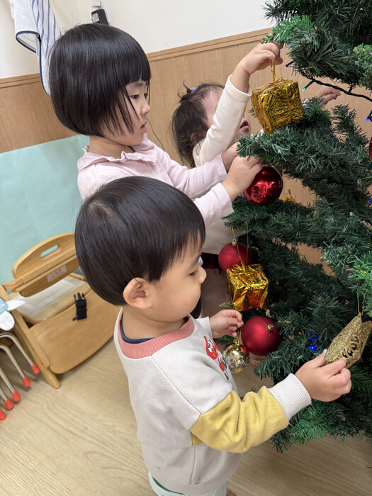 どこに付けようかなぁ〜✨